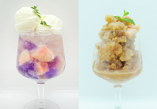 渡辺通沿いにある桜十字メディカルスクエア(桜十字福岡病院)1階カフェ、リジョイス rejoyceのレモンドリンク